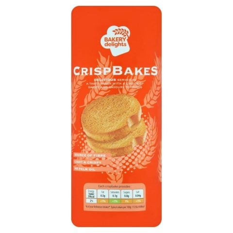 Bakery Delights Crispbakes, 125g