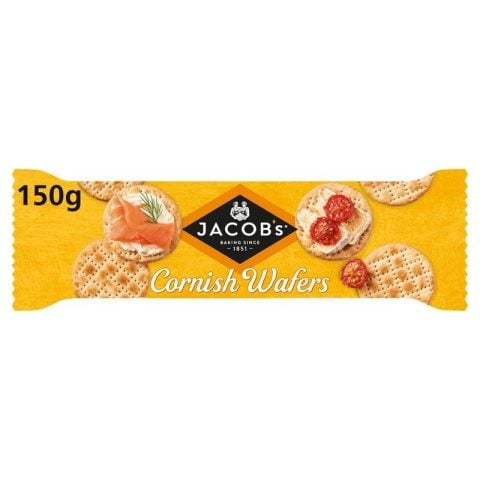Jacob's Cornish Wafers Crackers, 150g