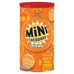 Jacob's Mini Cheddars Original Baked Snacks Christmas, 260g, front of pack