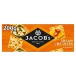 Jacob's Original Cream Crackers, 200g, Crackers and Crispbreads. Sold by crackers.biz.