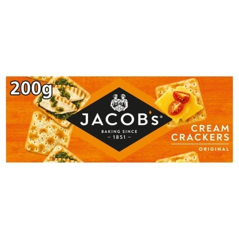 Jacob's Original Cream Crackers, 200g