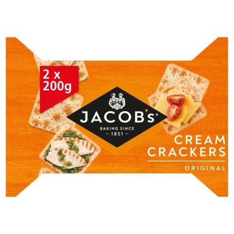 Jacob's Original Cream Crackers Twin pack, 200g