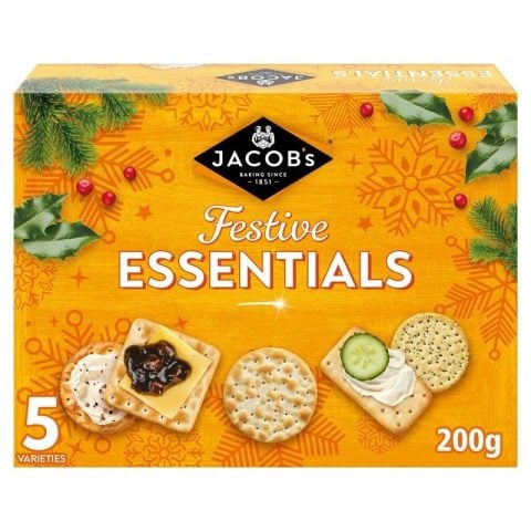 Jacob's Savoury Favourites Crackers Assortment, 200g