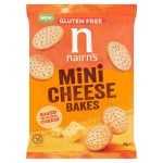 Nairn's Gluten Free Mini Cheese Bakes, 45g, Cheese crackers. Sold by crackers.biz.