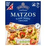 Rakusen's of Yorkshire Matzos Flame Baked Cracker, 200g, front of pack