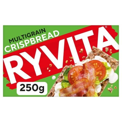 Ryvita Crispbread Multigrain Crackers, 250g