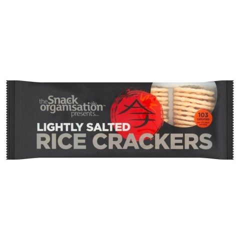 The Snack Organisation Crackers Lightly Salted, 100g