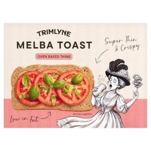 Trimlyne Melba Toast Thins, 100g